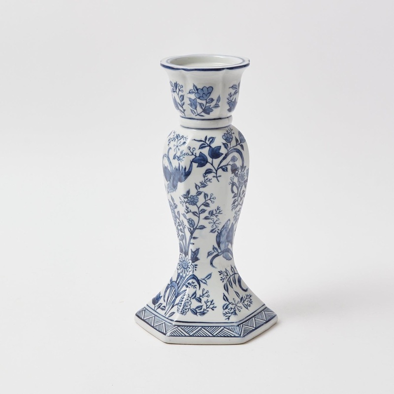 Large Chinoiserie Candle Holder