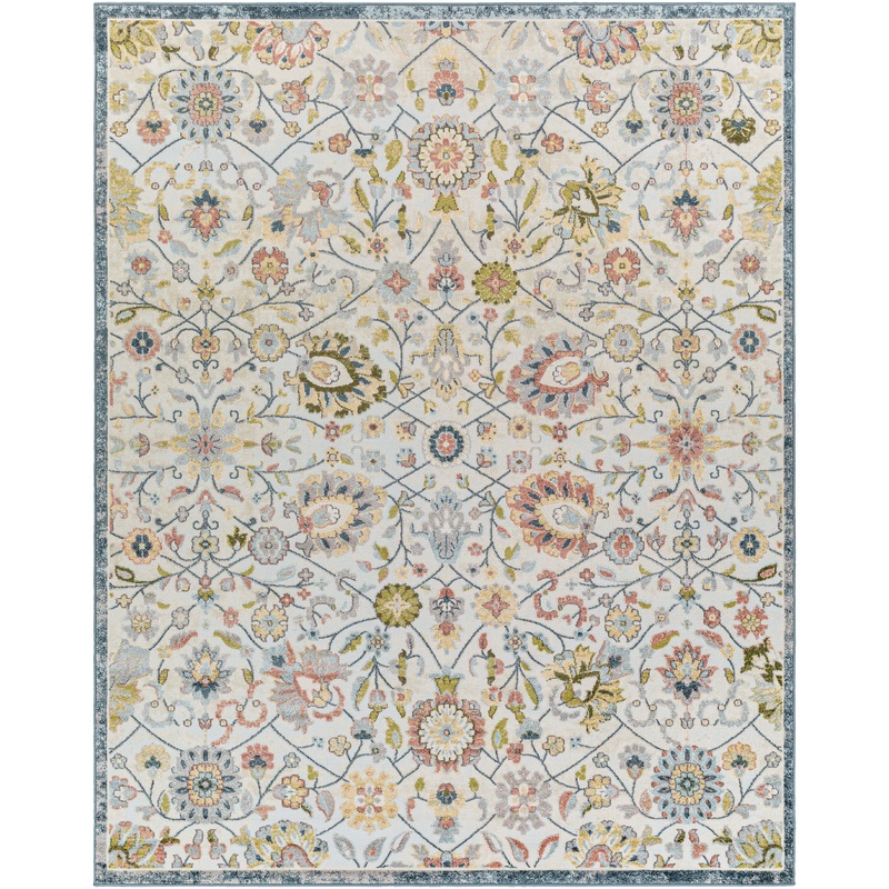 New Mexico 26423 Machine Woven Synthetic Blend Indoor Area Rug by Surya Rugs