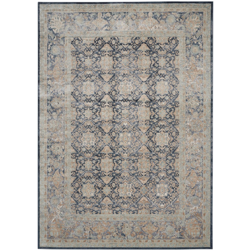 Nourison Home Malta 7’10” x 10’10” Navy Vintage Indoor Rug