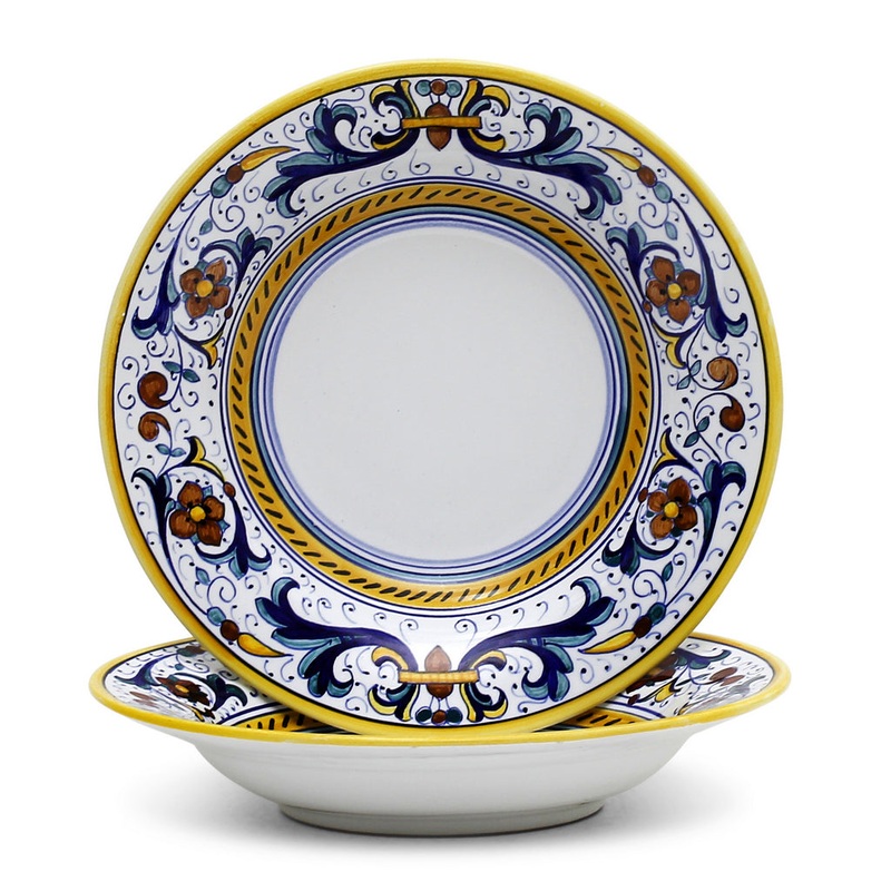 RICCO DERUTA CLASSICO: Pasta/Soup Rimmed Bowl Plate