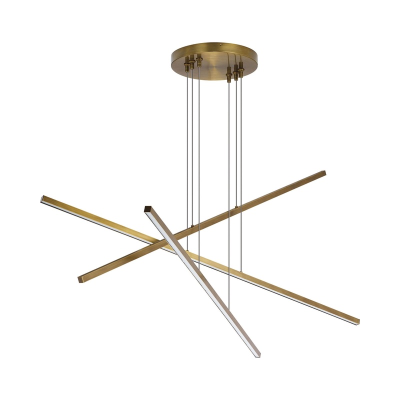 Essence Trio LED Linear Chandelier