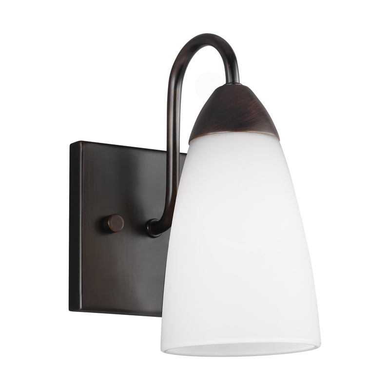 Generation 4120201 Seville 1-lt Wall / Bath Sconce