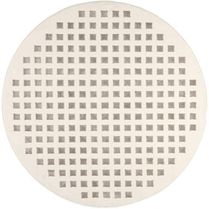 Lambertville Plush Textured Washable Rug | Cream