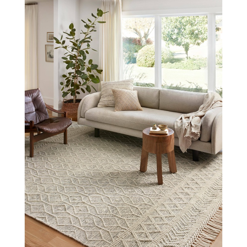 Loloi II Noelle Rug | Ivory / Black