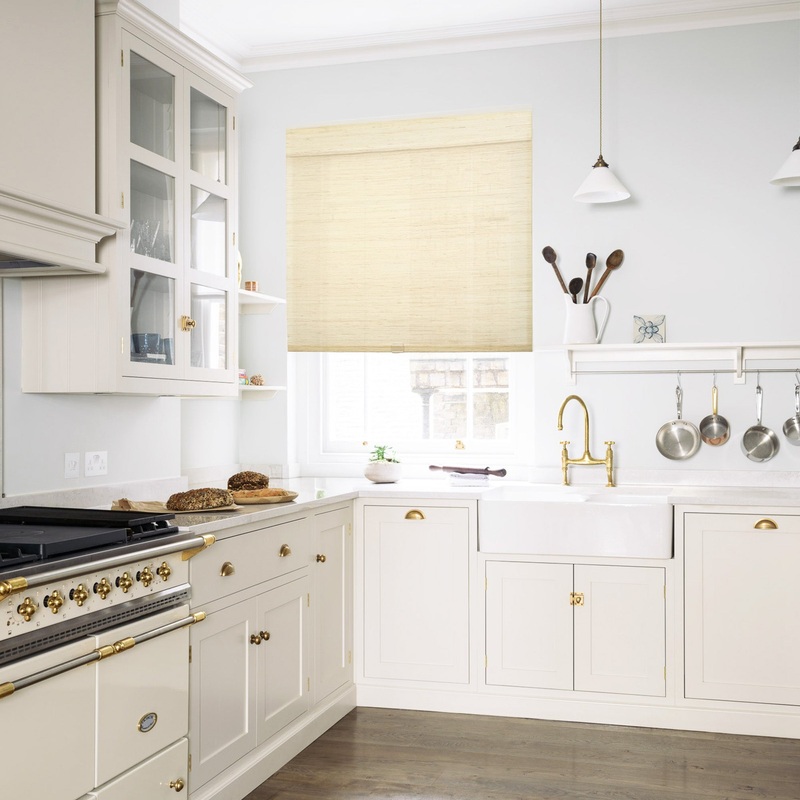 Ramie Woven Bamboo Blinds & Shades Top Down Bottom Up | Cashew