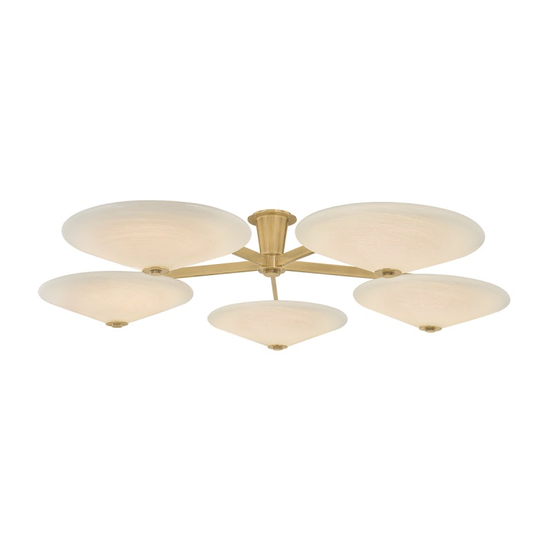 Corbett 521-60 Cologne 5-lt 60″ LED Semi-Flush Mount