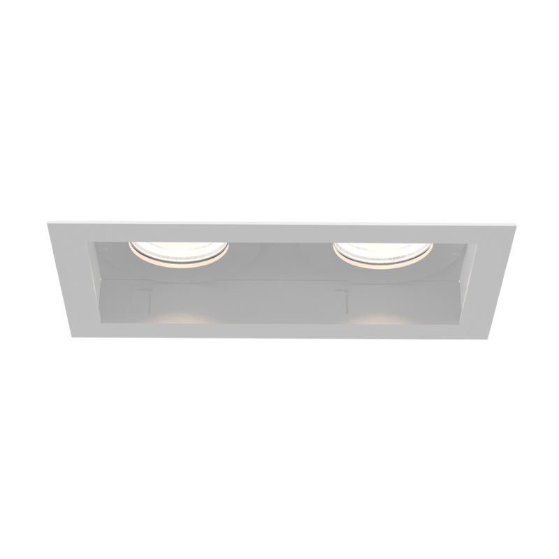 Eurofase TGO2T Tango 2 Light 20W Square LED Fixed Downlight with Trim, Solite Lens