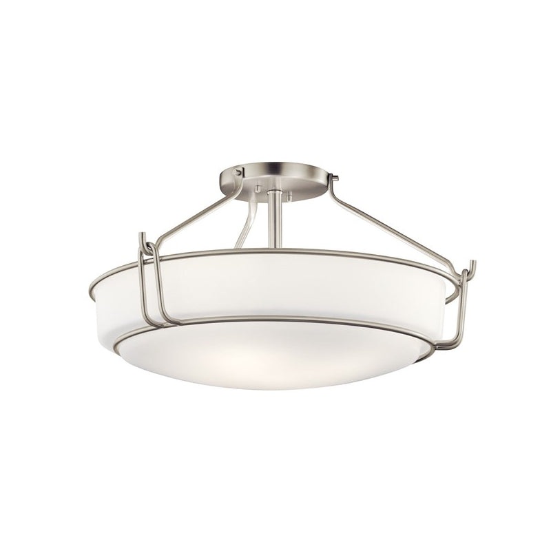 Kichler 44086 Alkire 4-lt 22″ Semi Flush