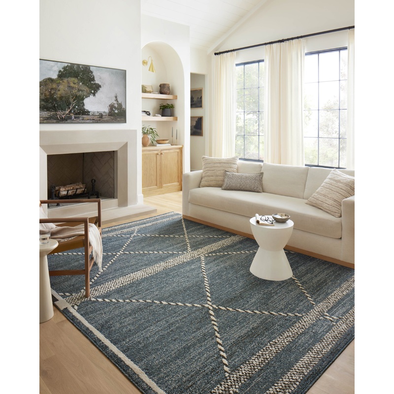 Loloi II Fabian Rug | Denim / Charcoal