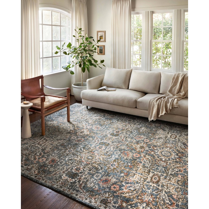 Loloi II Saban Rug | Blue / Sand