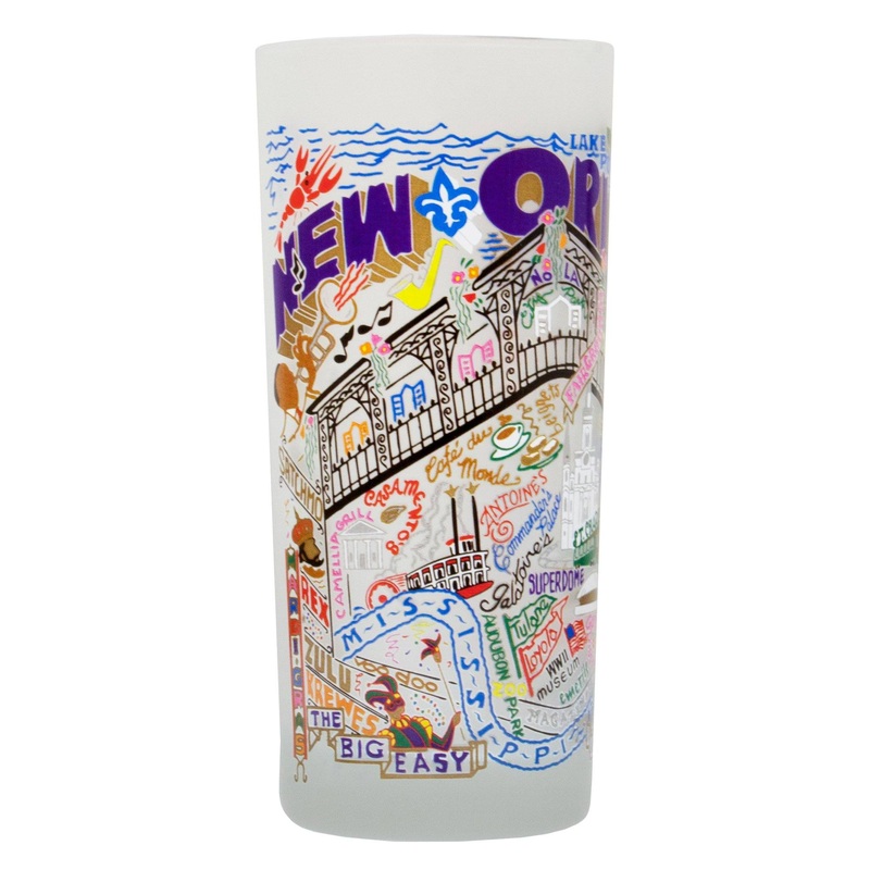 New Orleans Drinking Glass