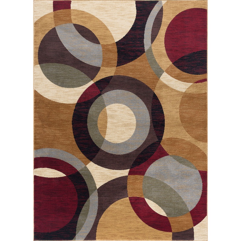 Tayse Geometric Area Rug FST87-Verona Contemporary Cut Pile Indoor Polypropylene