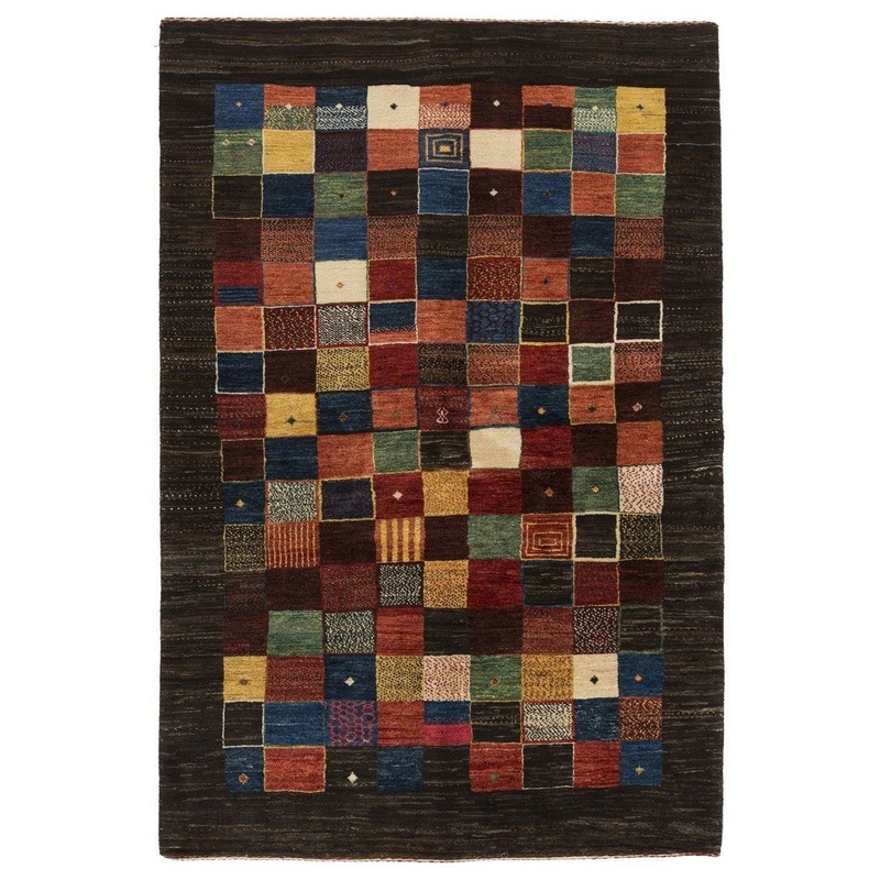 TUFENKIAN PERSIAN GABBEH LORIBAFT  3′ 10″ X 5′ 9″