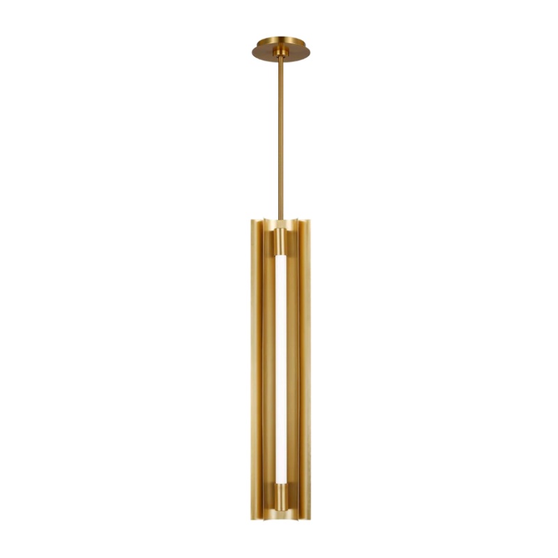 Visual Comfort KP1084 Carson 1-lt 5″ LED Pendant