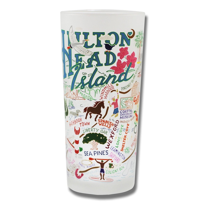 Hilton Head Drinking Glass