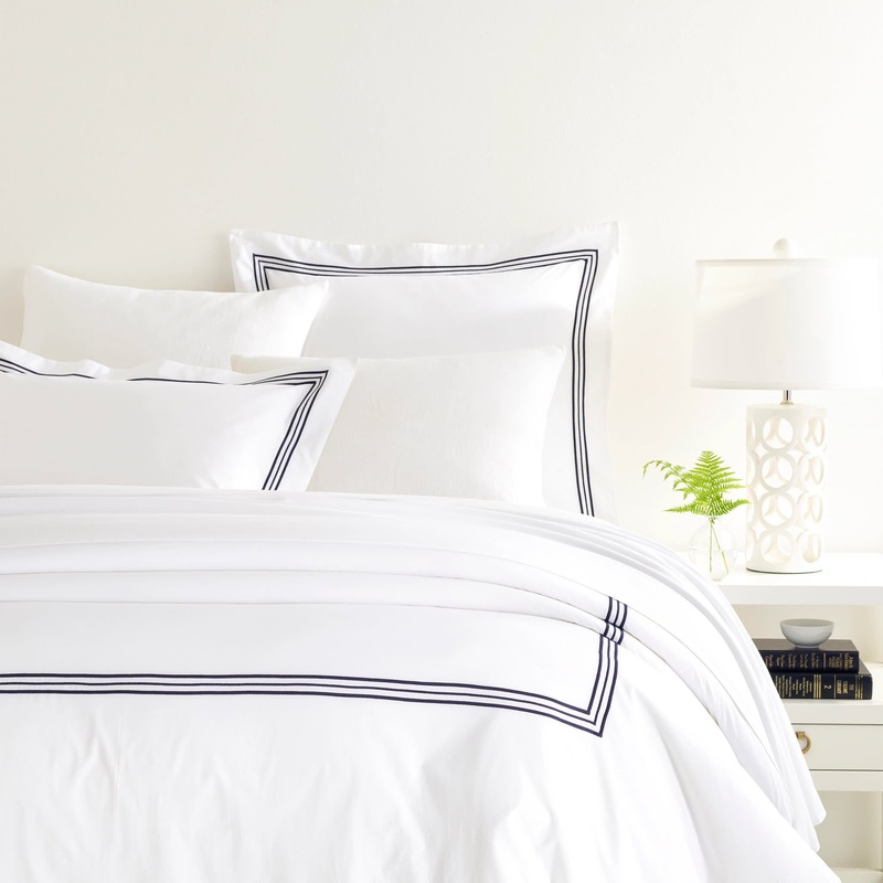 Trio Duvet Cover | Indigo