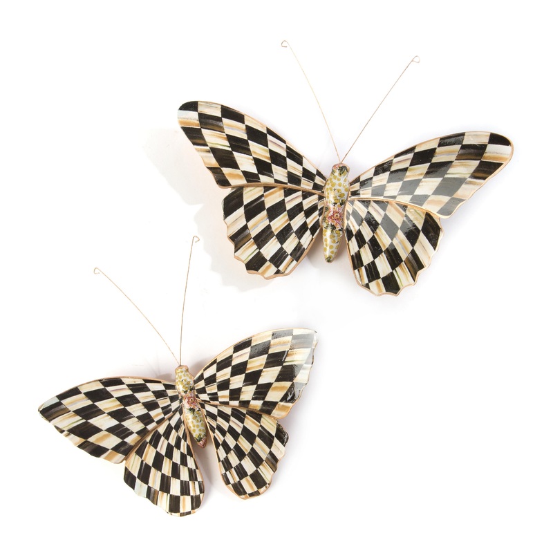 Butterfly Duo – Courtly Check