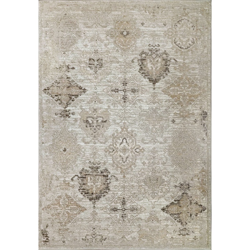 Dynamic MOMENTUM 61795 Machine-Made Damask Transitional Area Rug