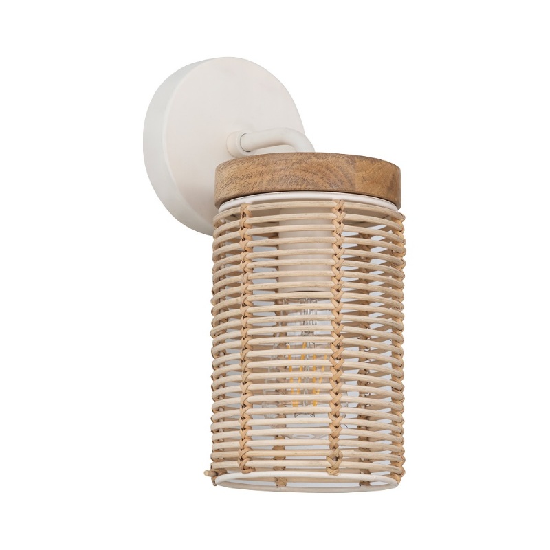 Maxim 22440 Vannerie 1-lt 13″ Tall Wall Sconce