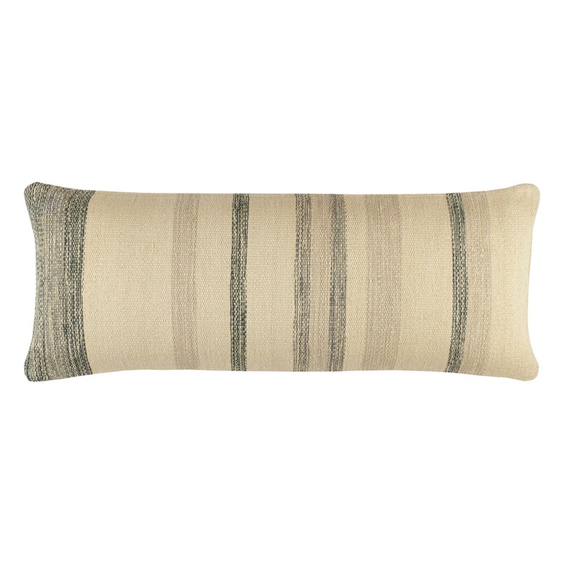 Turner Stripe Decorative Pillow Cover | Everglade
