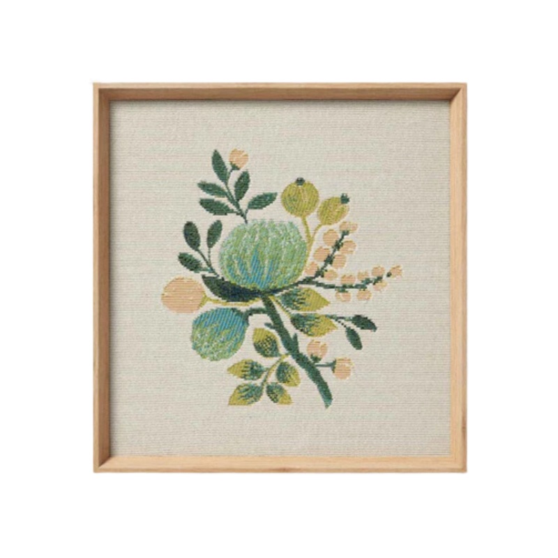 Blue Botanical Framed Art Print