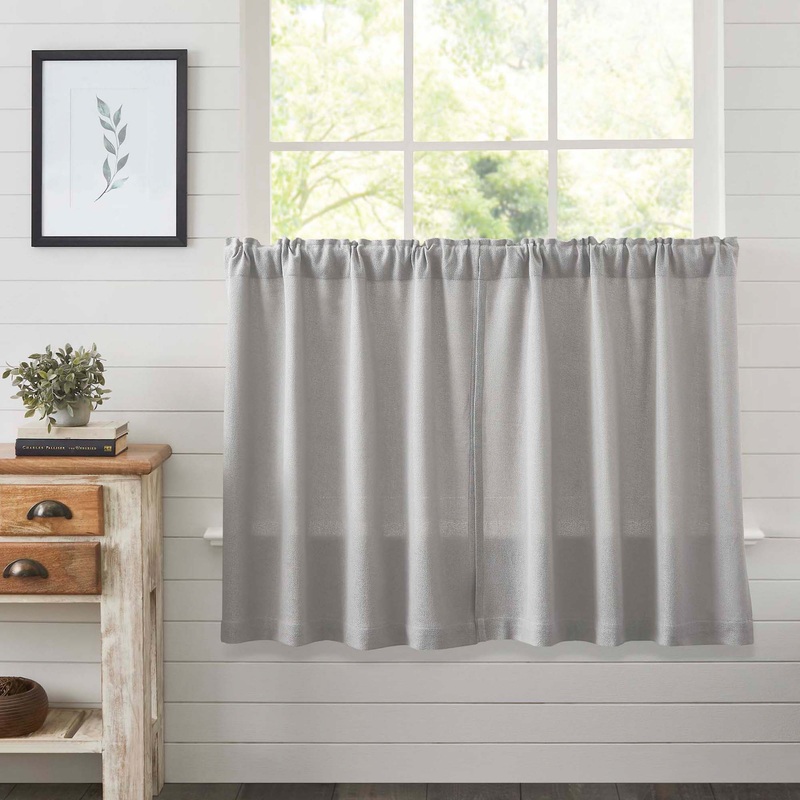 Burlap Dove Grey Tier Set of 2 L36xW36