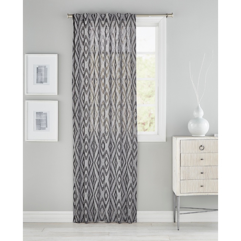 Ellery Grey Geometric Panel