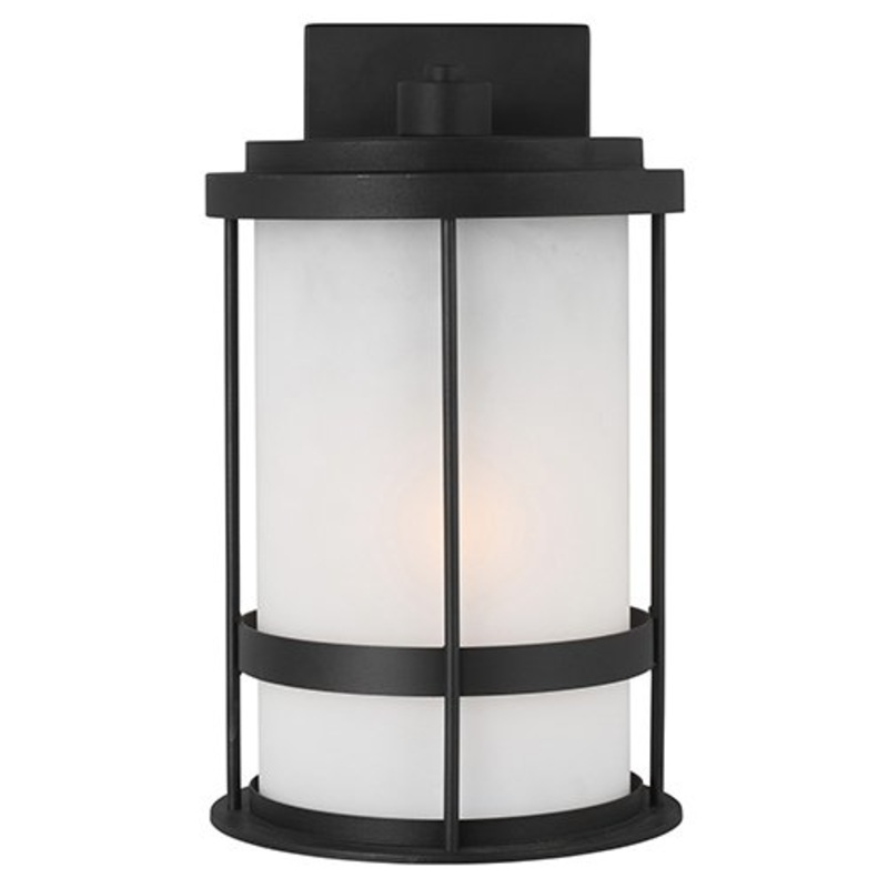 Generation 8690901 Wilburn 1-lt 8″ Outdoor Wall Lantern