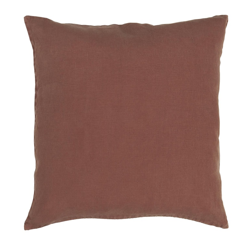 Linen Rust 50cm x 50cm