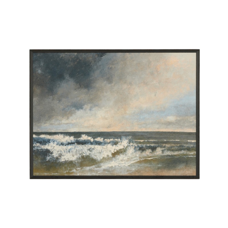 “Turn Of The Tides” Framed Art Print