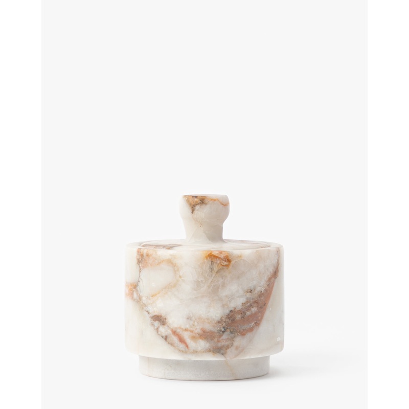 Verona Matte Marble Lidded Jar