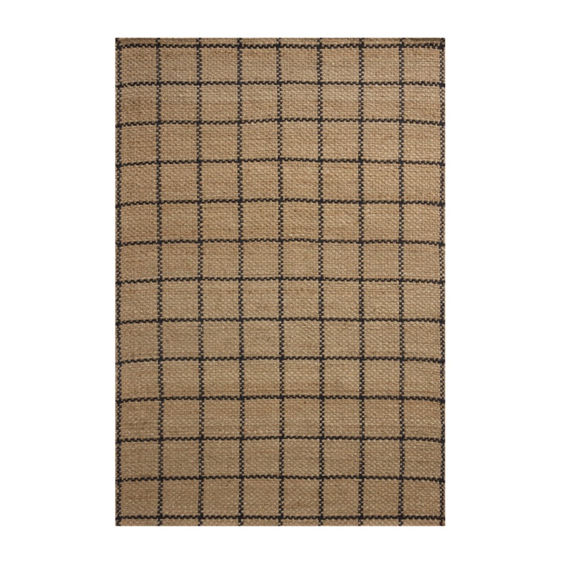 Chris Loves Julia x Loloi Fletcher Natural / Black Rug