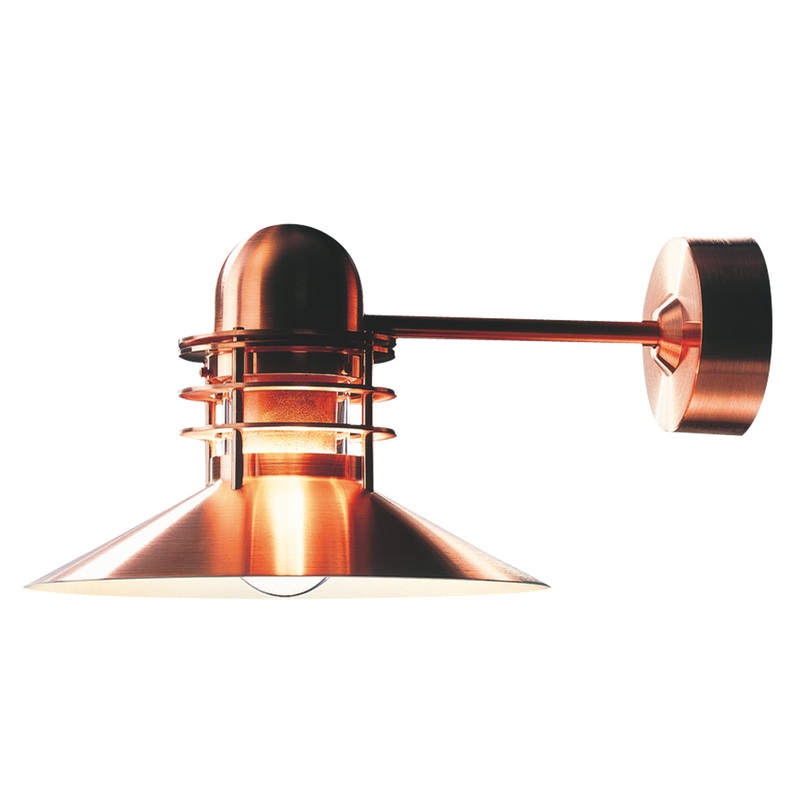 Nyhavn Outdoor Wall Lamp, Two Color Variants