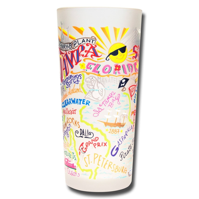 Tampa-St. Pete Drinking Glass
