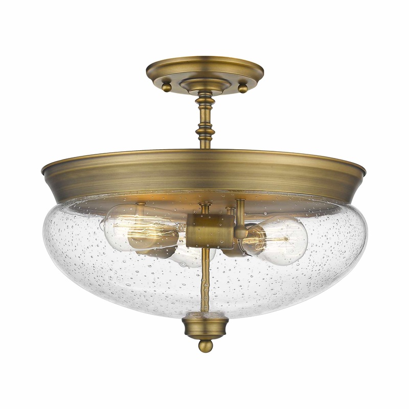 Amon Semi Flush Mount Ceiling Light