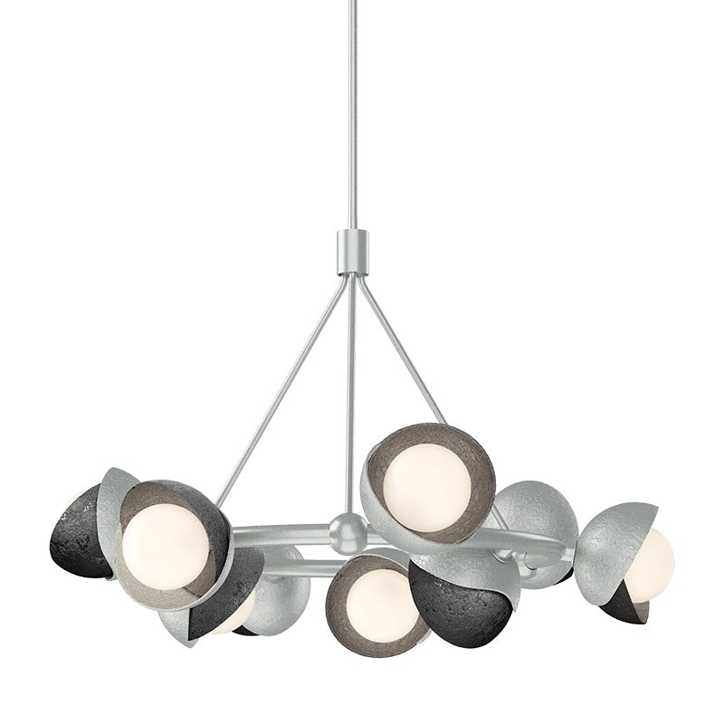 Hubbardton Forge 131068 Brooklyn 9-lt 32″ Pendant, Bronze Accent
