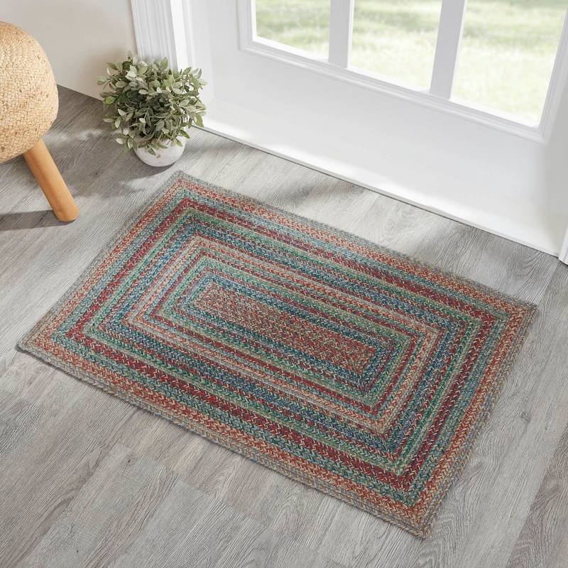 Multi Jute Rug Rect w/ Pad 24×36