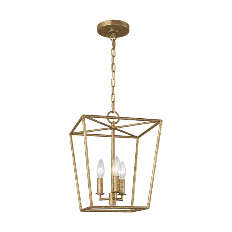 Visual Comfort EC1353 Viota 3-lt 12″ Small Lantern Pendant