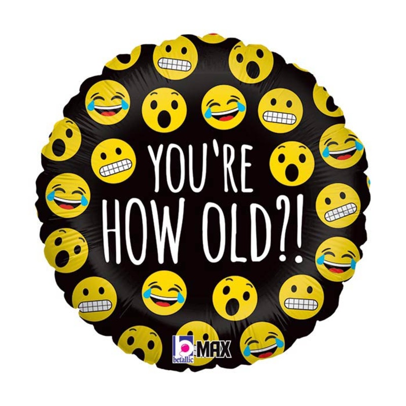 You’re How Old?! Balloon