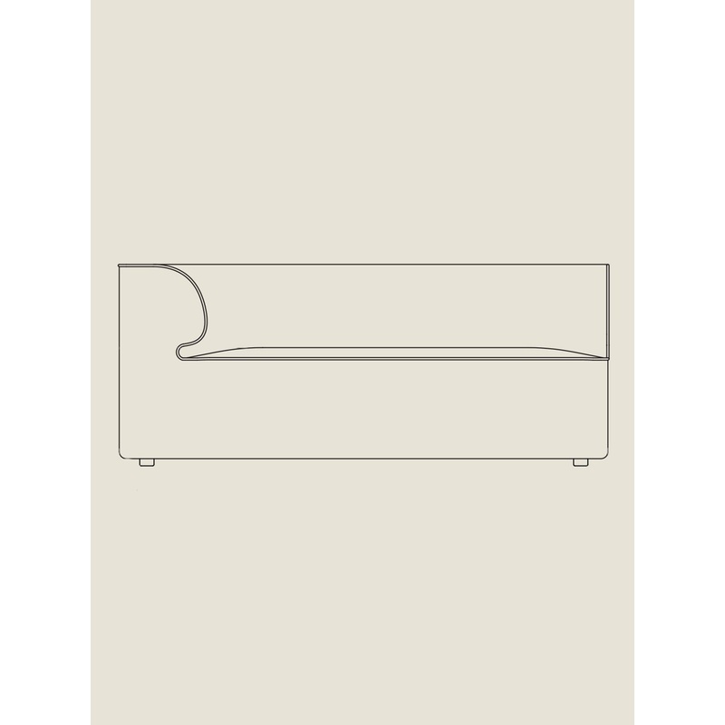Eave Modular 34″ Corner 68in – Custom