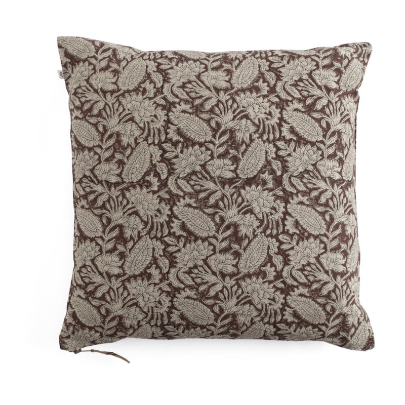 Linen Cushion Cover Jodhpur – Brown – PRE ORDER FOR SPRING