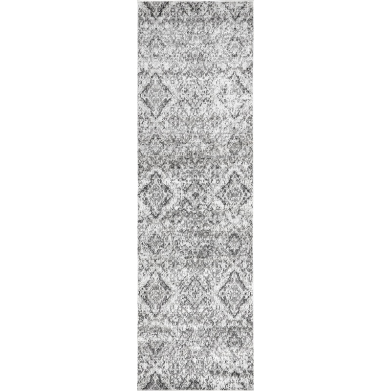 Persian Tessellation Rug | Grey