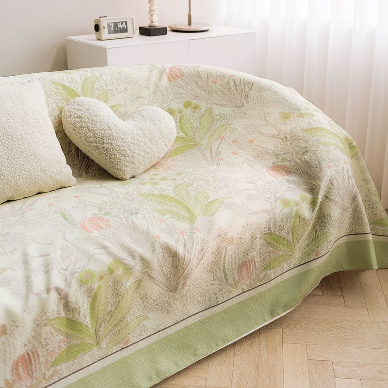 BotaniCalm Linen Sofa Cover