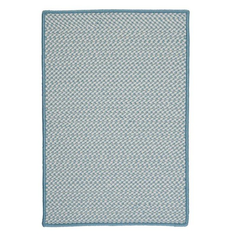 Outdoor Houndstooth Tweed Sea Blue OT56