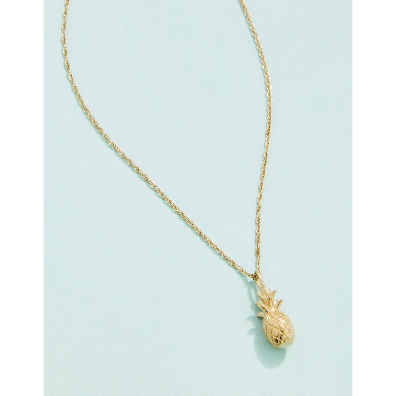Splash Pineapple Necklace