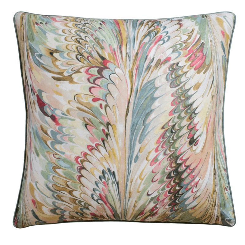 Taplow Juniper/Petal Pillow