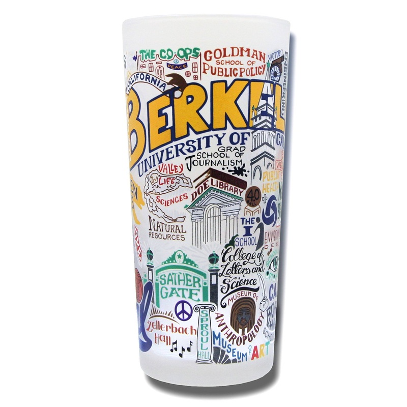 Berkeley, UC (Cal) Collegiate Drinking Glass