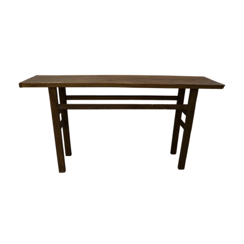 Drew Reclaimed Wood Console Table – Espresso
