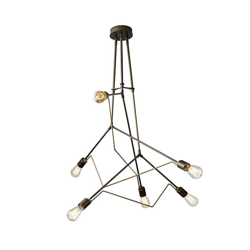 Hubbardton Forge 138930 Divergence 6-lt 55″ Pendant