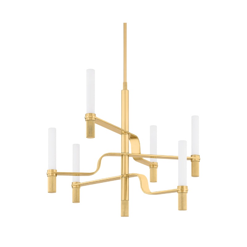 Hudson Valley 4006 Allentown 6-lt 36″ LED Chandelier